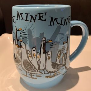 Finding Nemo Seagulls Mine  Mug, 3D Tall Blue Cup